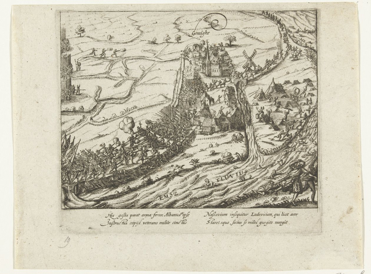 Bitva u Jemmingenu, 1568 od Anonymous