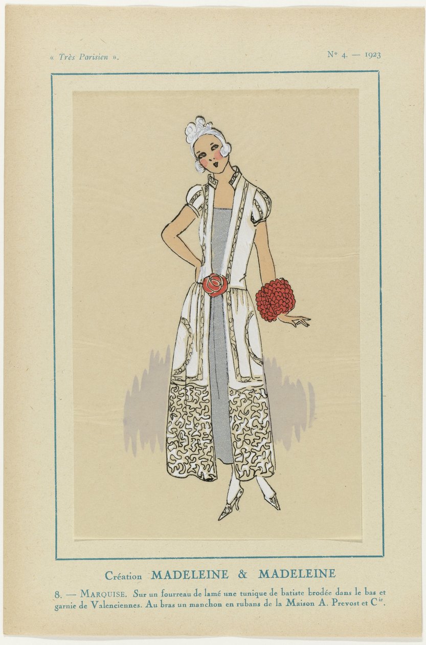Velmi pařížský, 1923, č. 4: 8. - MARKÝZA. Na pochvě... od Anonymous