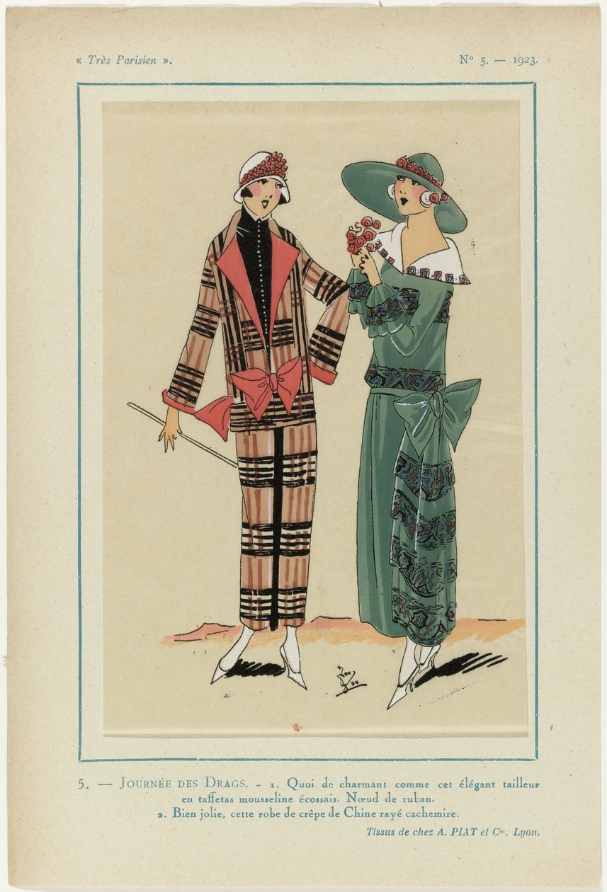 Velmi pařížský, 1923, č. 5: 5.- DEN DRAGŮ... od Anonymous