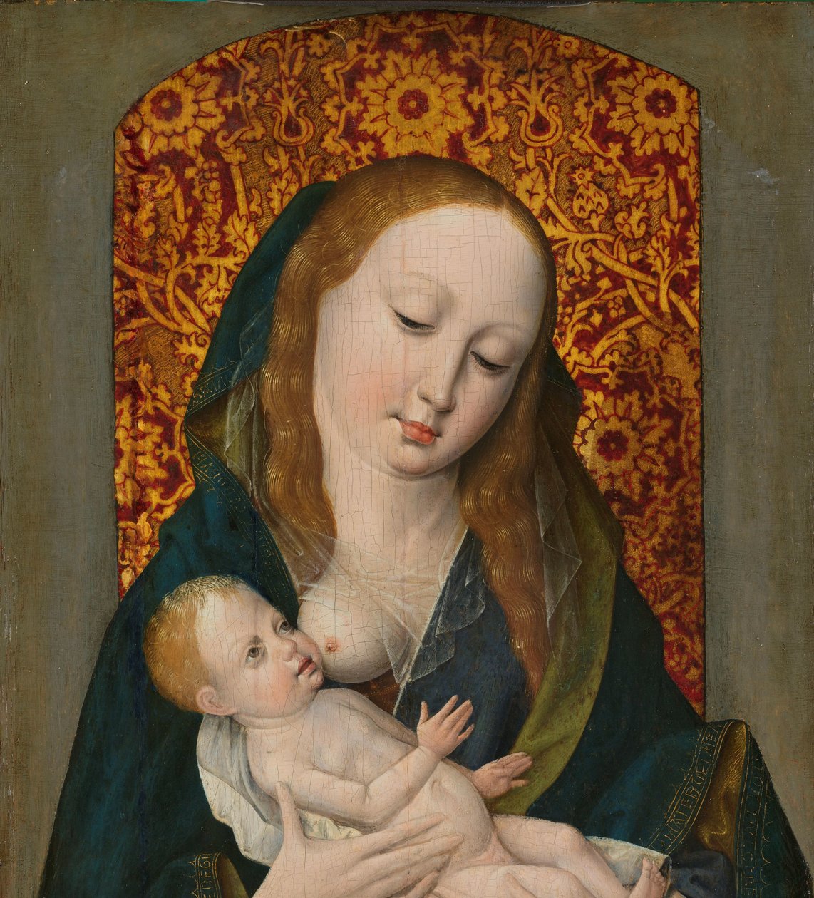 Panna a dítě (Madonna Lactans) od Anonymous