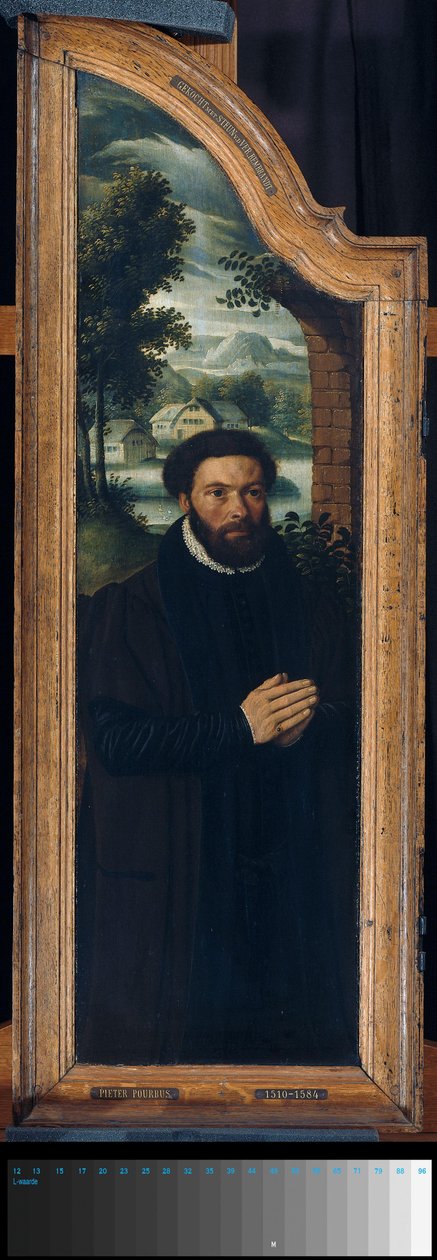 Křídlo triptychu s portrétem Juliena de Brouckere od Anonymous