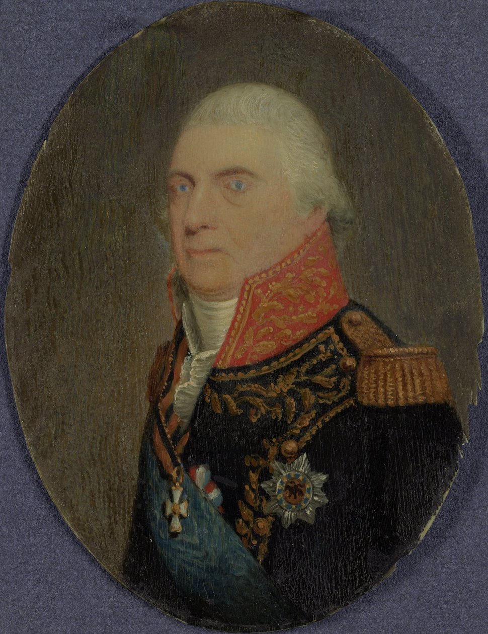 Admirál Jan Hendrik van Kinsbergen (1735-1819), kolem 1810 (kvaš na slonovině) od Anonymous Anonymous
