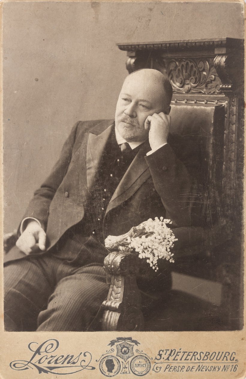 Anatoli Liadov - Portrét skladatele Anatolije Konstantinoviče Lyadova (1855-1914) - Anonym. Fotografie od Anonymous Anonymous