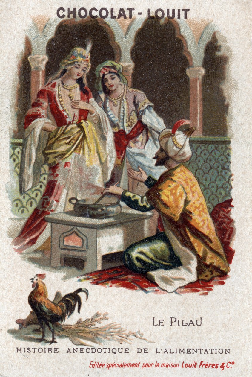 Neoficiální historie jídla: pilau (krocan). Sultan Amurat IV (nebo Murad IV). od Anonymous Anonymous