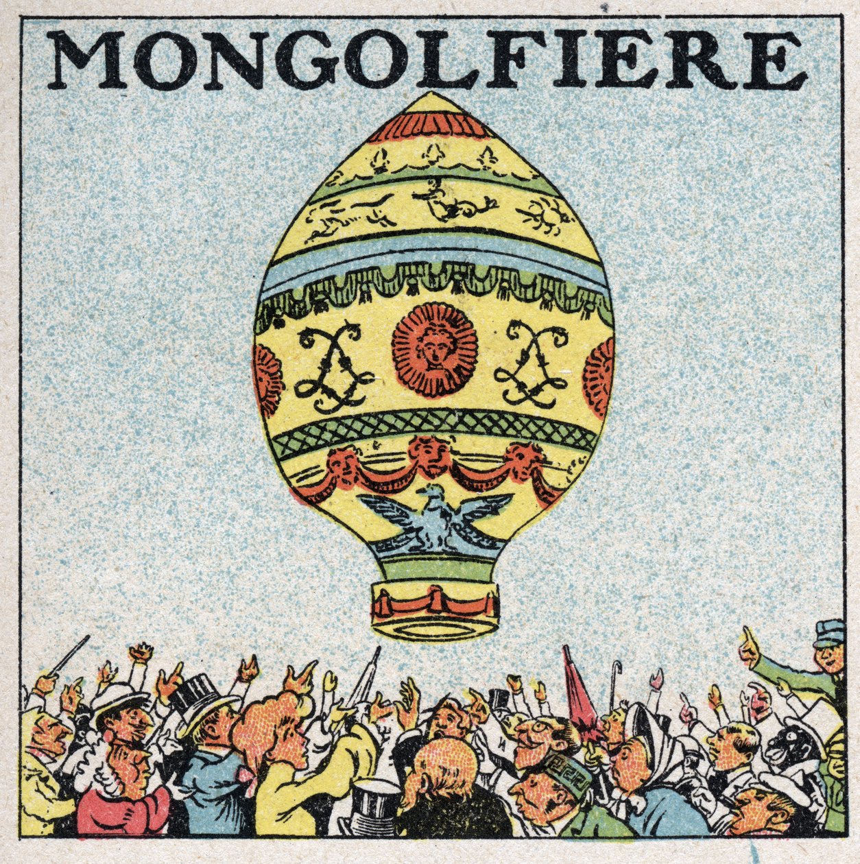 Balóny: balón bratří Montgolfierů 19. září od Anonymous Anonymous
