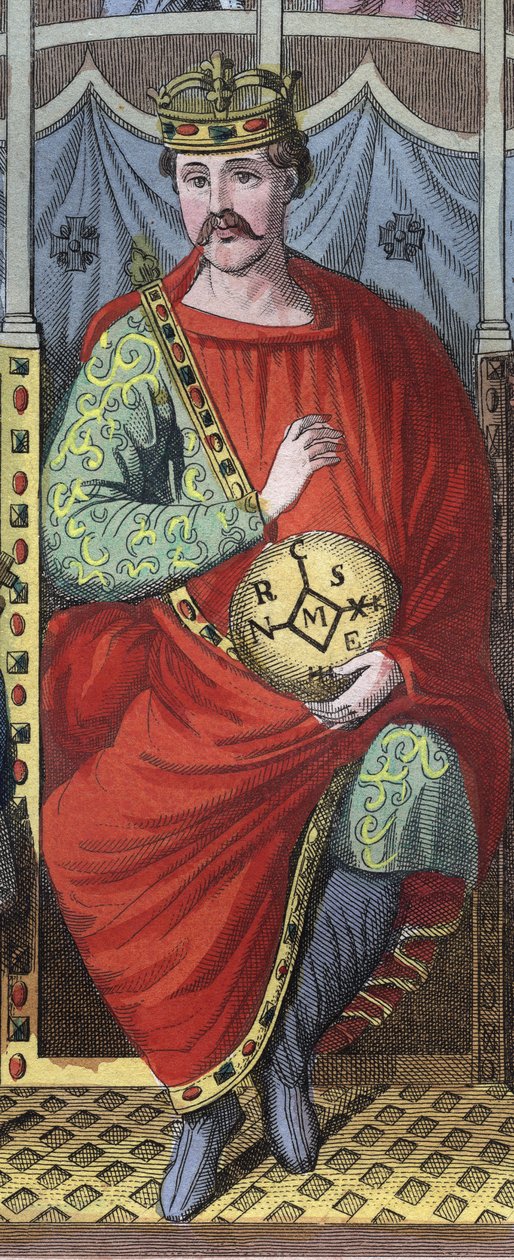 Karel Plešatý, král Západní Francie, Itálie a císař Svaté říše římské, 823 – Portrét Karla II. To je historie vlády, zákonů, milicí od Anonymous Anonymous