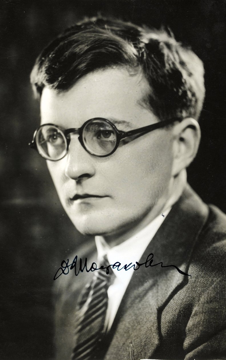 Dmitri Chostakovič - Portrét skladatele Dmitrije Šostakoviče (1906-1975) par Anonymous od Anonymous Anonymous