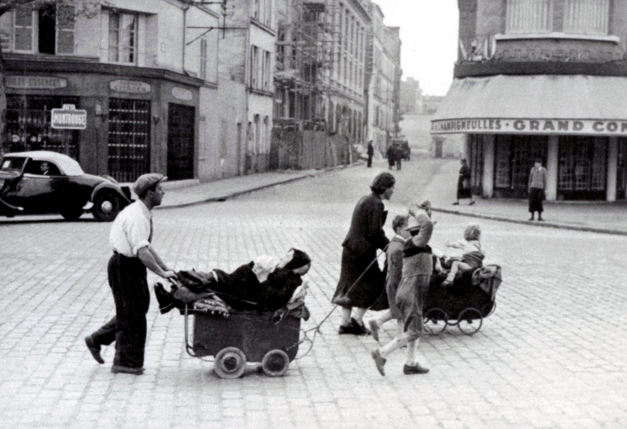 Francie červen 1940: Exodus obyvatelstva v Porte d