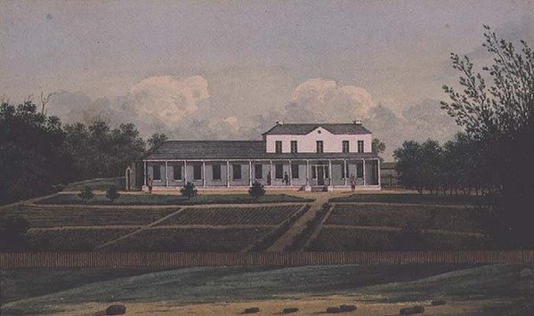 Government House, Sydney, zezadu (akvarel) od Anonymous Anonymous
