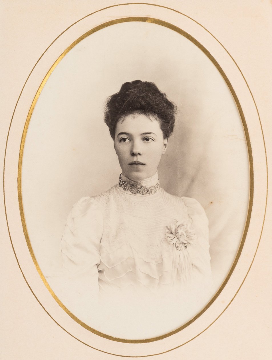 Velkokněžna Olga Alexandrovna Ruska (1882-1960), Anonym. Foto albuminu. Soukromá sbírka od Anonymous Anonymous