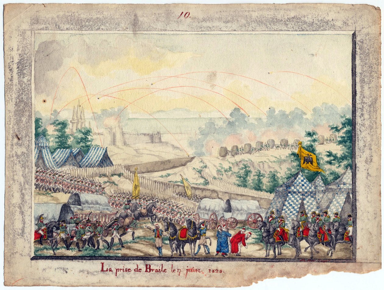 Guerre russo-turque de 1828-1829 - Dobytí pevnosti Brailov 7. června od Anonymous Anonymous