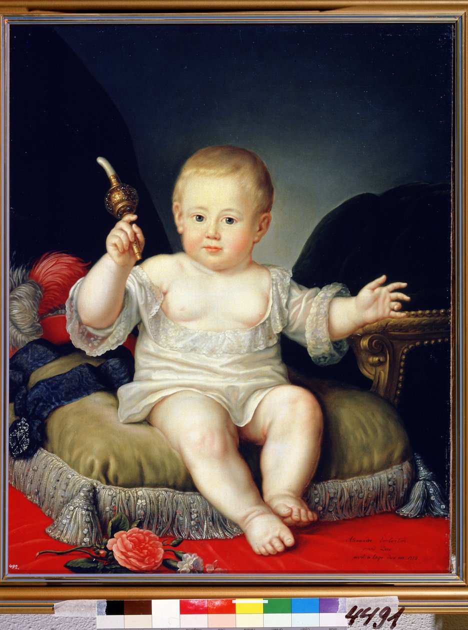 Dětství velkovévody Alexandra Pavloviče (Alexander I Romanov od Anonymous Anonymous