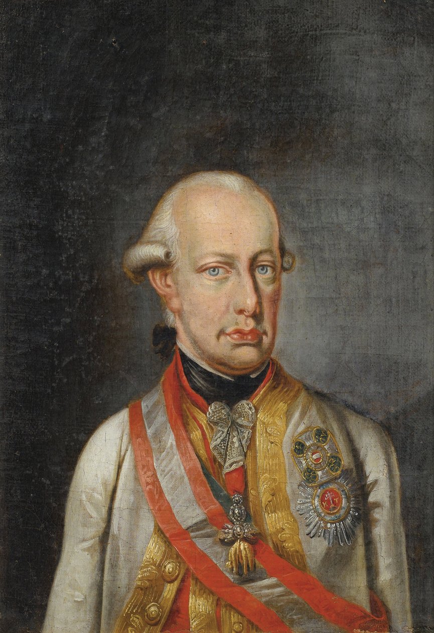 Leopold II Empereur des Romains - Neoklasicismus: Portrét Leopolda II., císař Svaté říše římské (1747-1792), Anonym, c. 1780. Olej na plátně, 34x23,5. Soukromá sbírka od Anonymous Anonymous