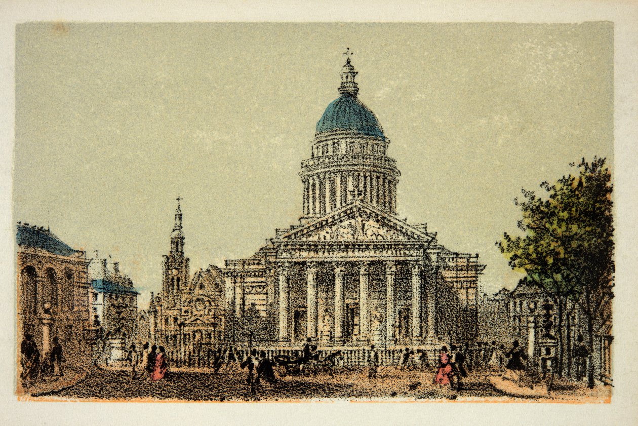 Paříž 1874: Le Pantheon, soukromá sbírka od Anonymous Anonymous