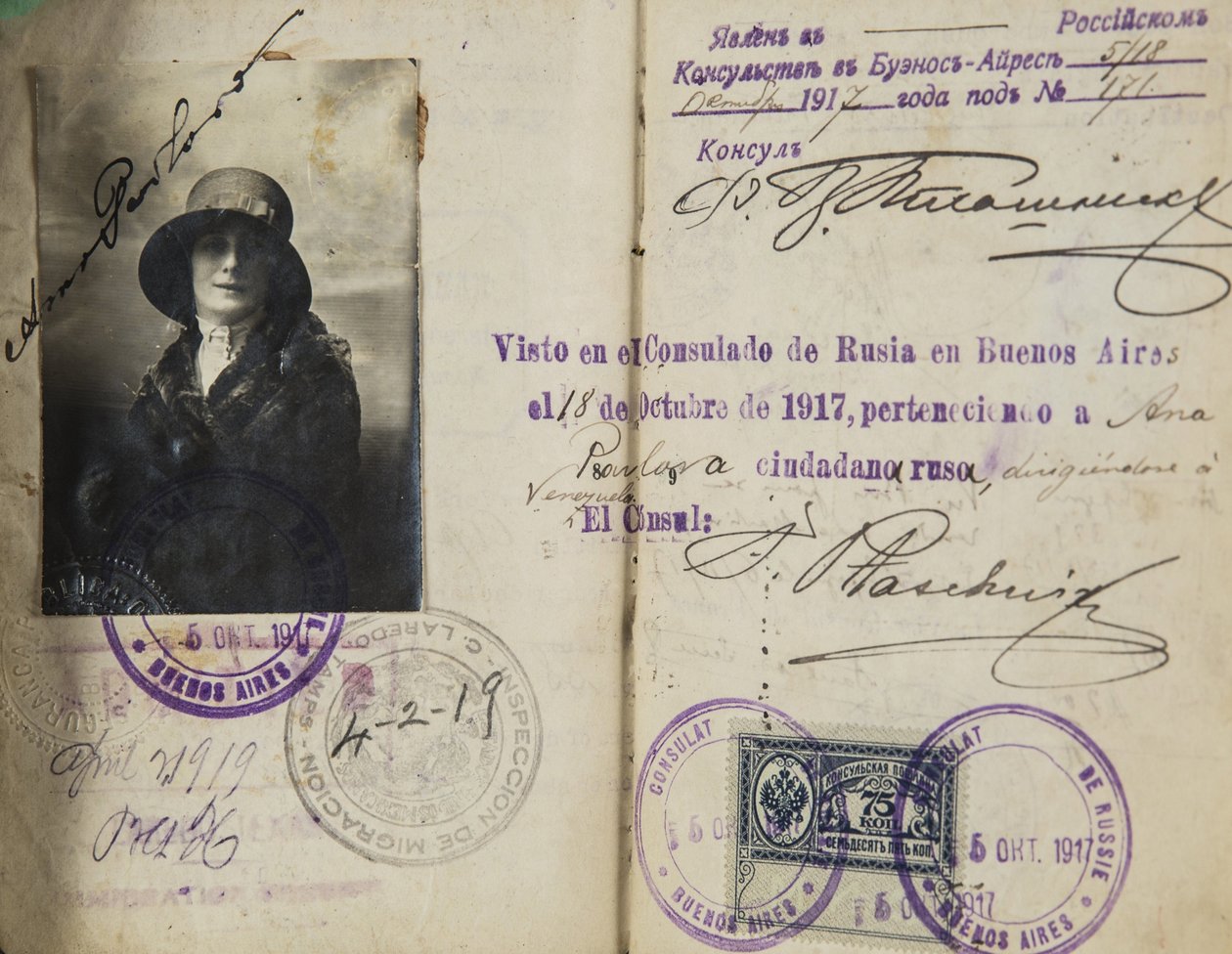 Pas Anny Pavlové (1881-1931) par Anonym, c. 1920 - Fotografie - Soukromá sbírka od Anonymous Anonymous