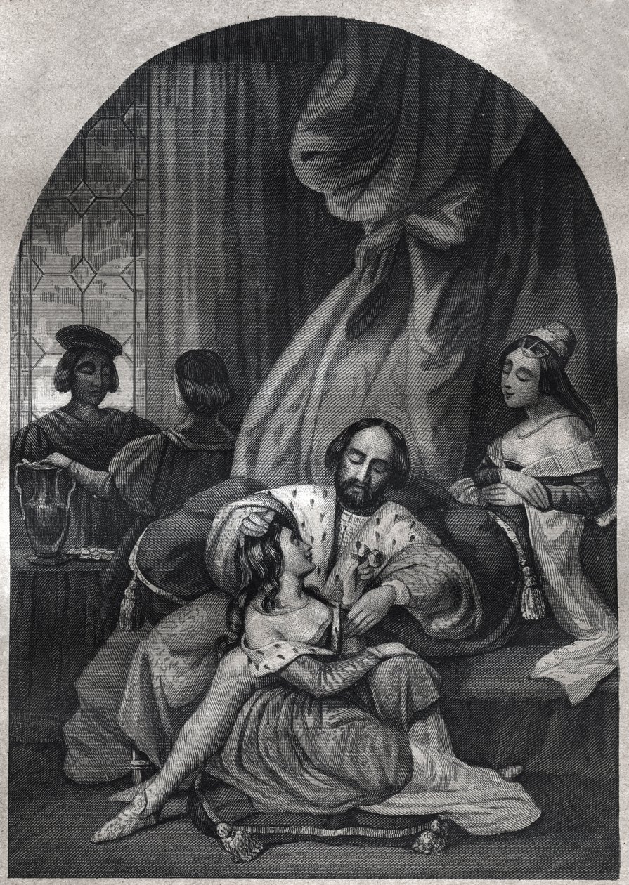 Pavel III. (papež v letech 1534 až 1549) a jeho rodina - Pavel III. (papež v letech 1534 až 1549) et sa famille - Rytina z roku 1842 v „Histoire des Popes: zločiny, vraždy, otravy, zavraždění, cizoložství, incest... od Maurice Lachatre. Soukromá sbírka. od Anonymous Anonymous