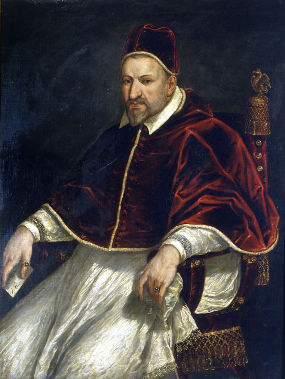 Pavel V. (1605 - 1621). Anonymní malování. Řím, Muzeum Říma. od Anonymous Anonymous