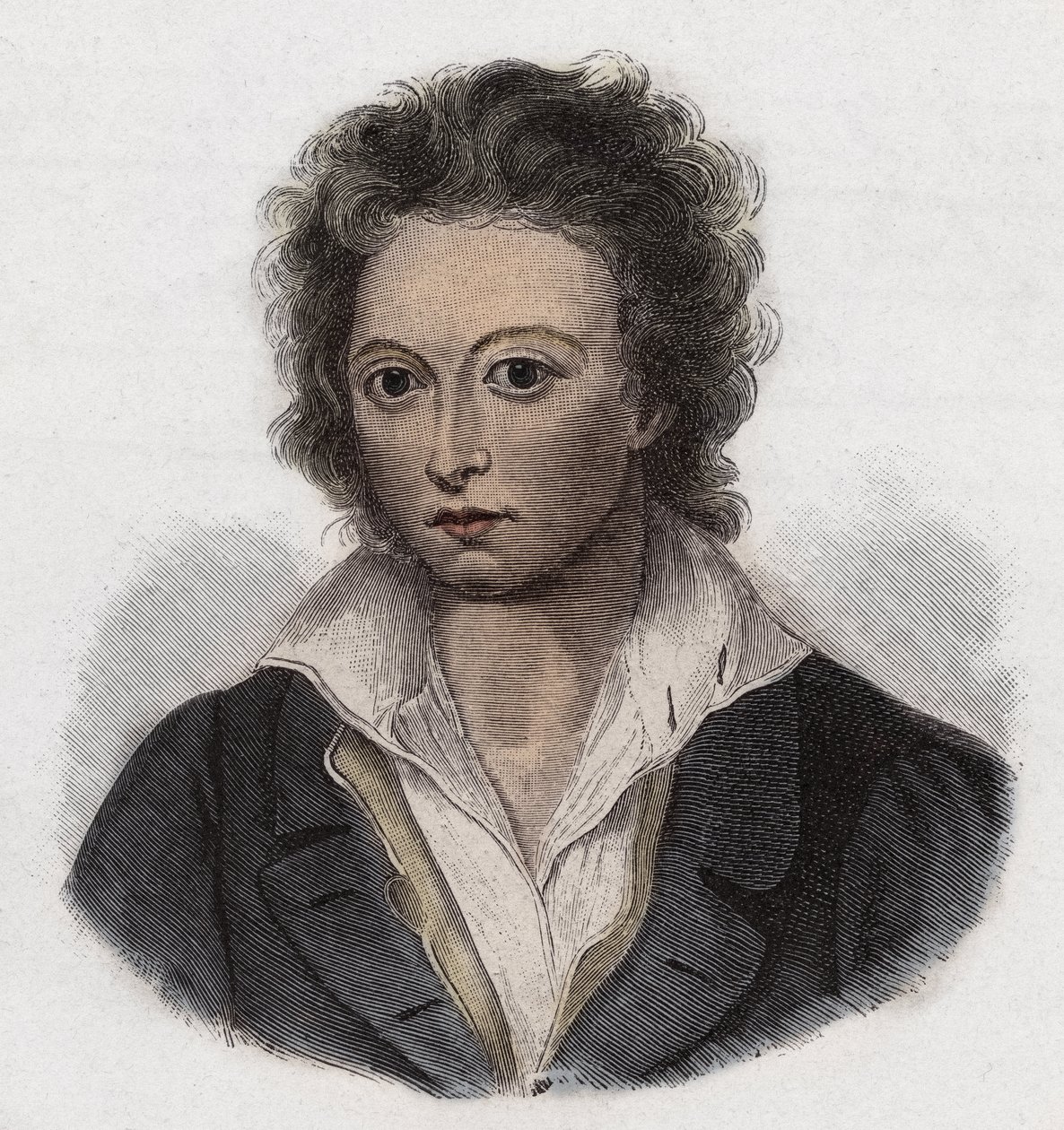 Percy Bysshe Shelley (1792-1822) anglický básník- od Anonymous Anonymous