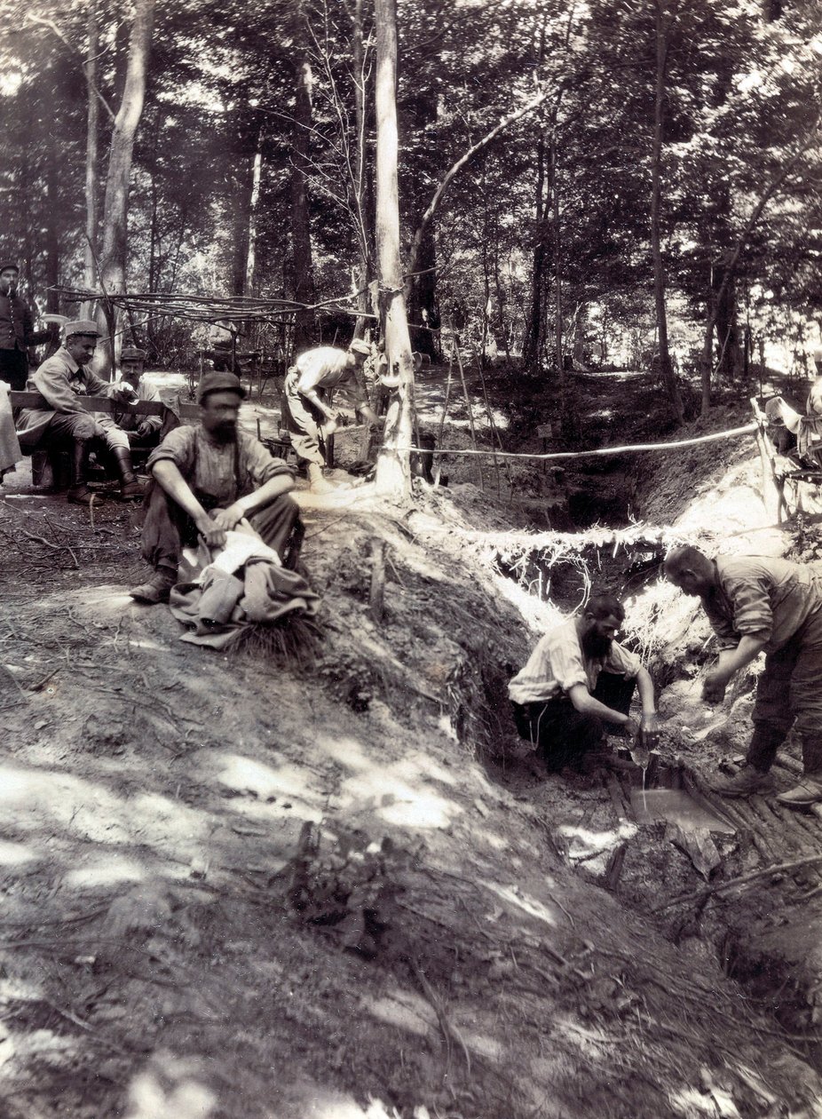 Fotografie z osobního alba poručíka pěchoty během prvních měsíců první světové války (1., Iere od Anonymous Anonymous