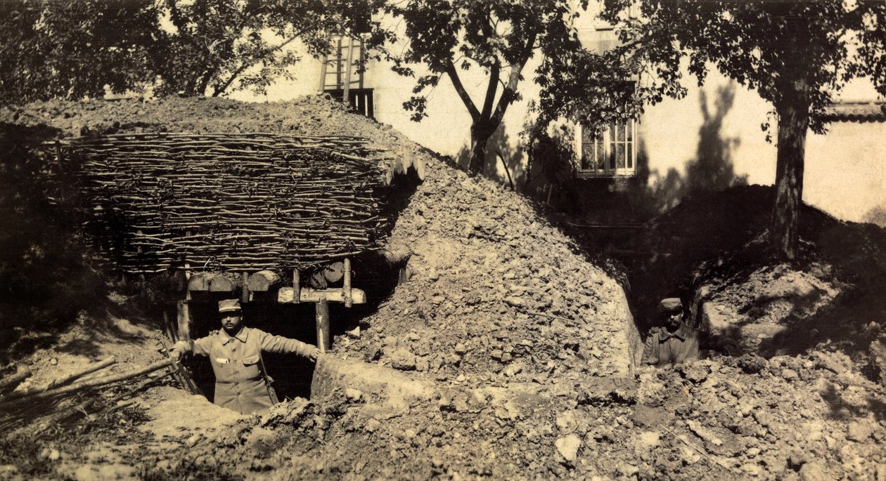 Fotografie z osobního alba poručíka pěchoty během prvních měsíců první světové války (1., Iere od Anonymous Anonymous