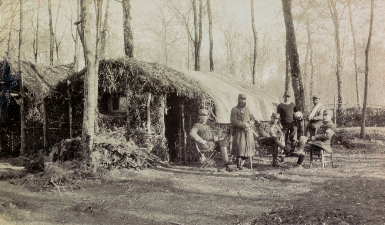 Fotografie z osobního alba poručíka pěchoty během prvních měsíců první světové války (1., Iere od Anonymous Anonymous