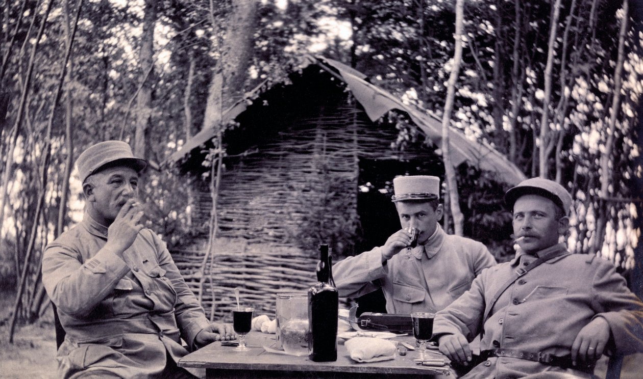 Fotografie z osobního alba poručíka pěchoty během prvních měsíců první světové války (1., Iere od Anonymous Anonymous