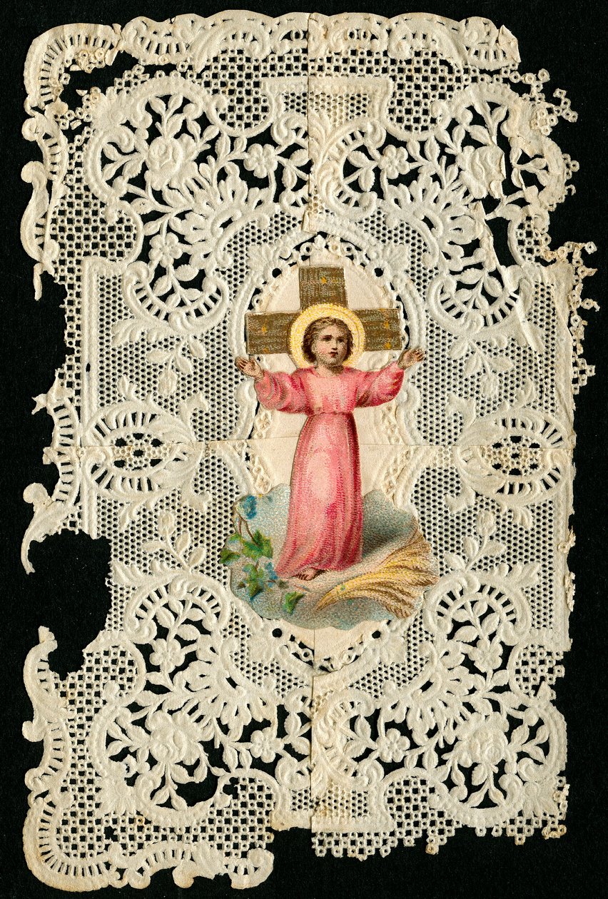 Zbožný obrázek: Ježíšovo dítě (chromolitografie) od Anonymous Anonymous