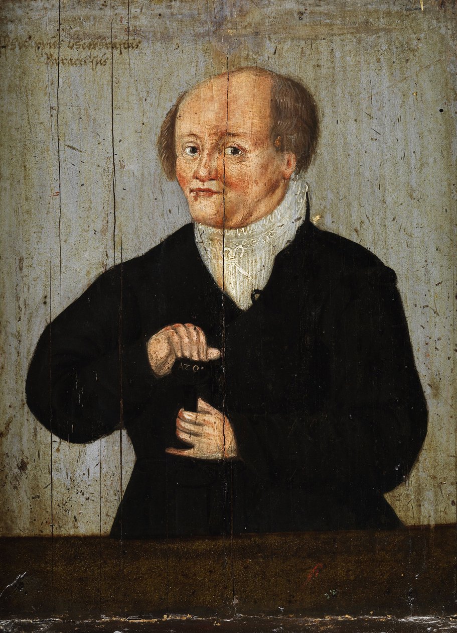 Portrait du medecin Paracelse (Philippus Theophrastus Aureolus Bombastus von Hohenheim od Anonymous Anonymous