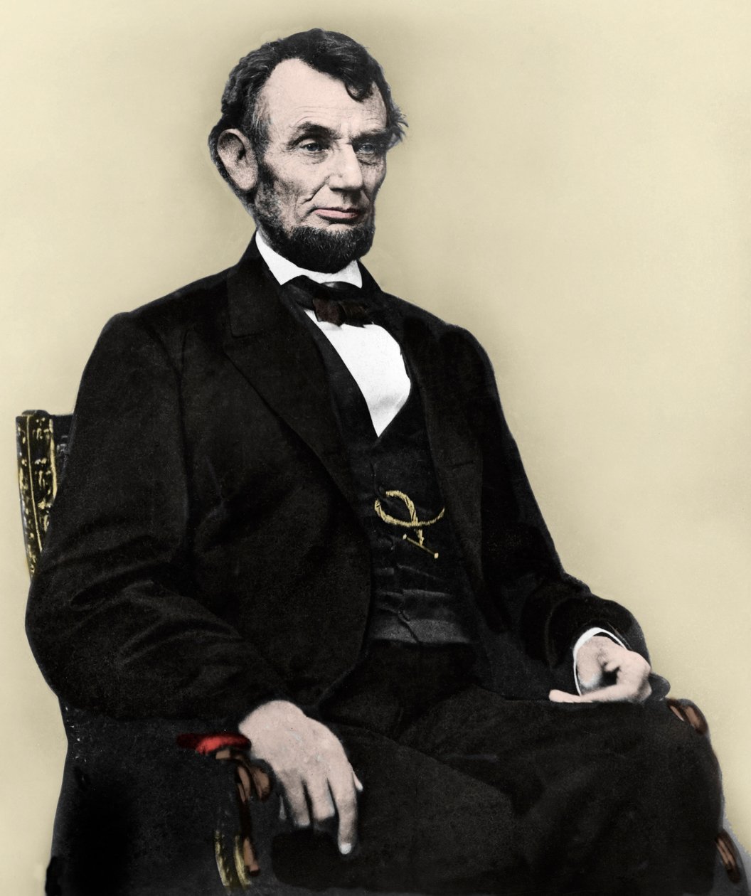 Portrét Abrahama Lincolna - Portrét Abrahama Lincolna (1809-1865) 16. prezident Spojených států amerických. od Anonymous Anonymous