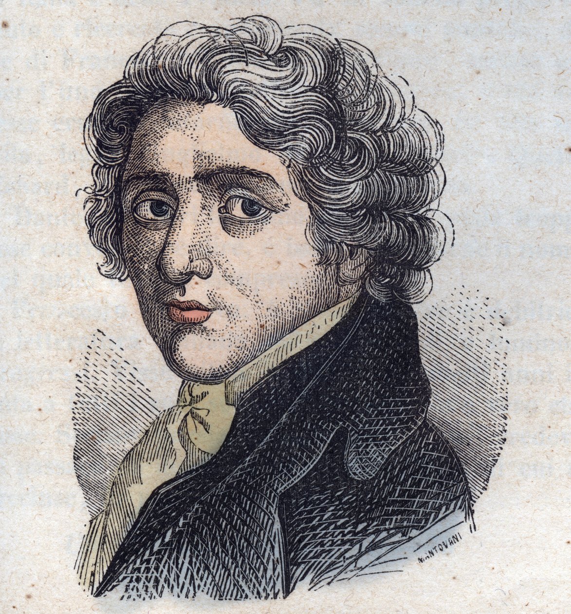 Portrét Andrea Appianiho (1754-1817) - rytina - od Anonymous Anonymous