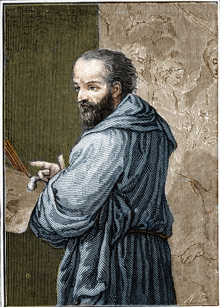 Portrét Antonia Allegriho dit Il Correggio (Correge od Anonymous Anonymous