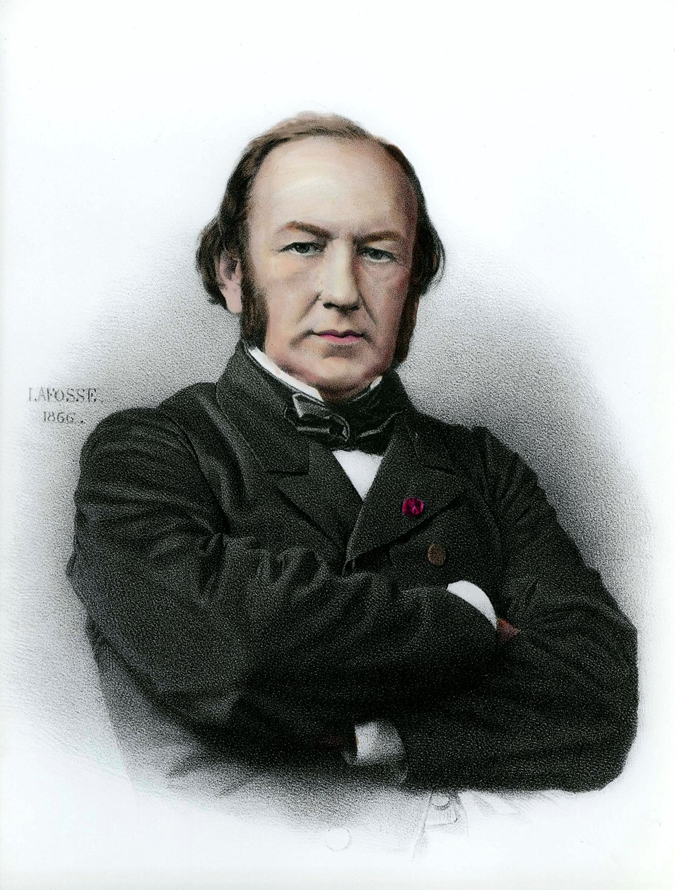 Portrét Clauda Bernarda (1813 - 1878) francouzský fyziolog. od Anonymous Anonymous
