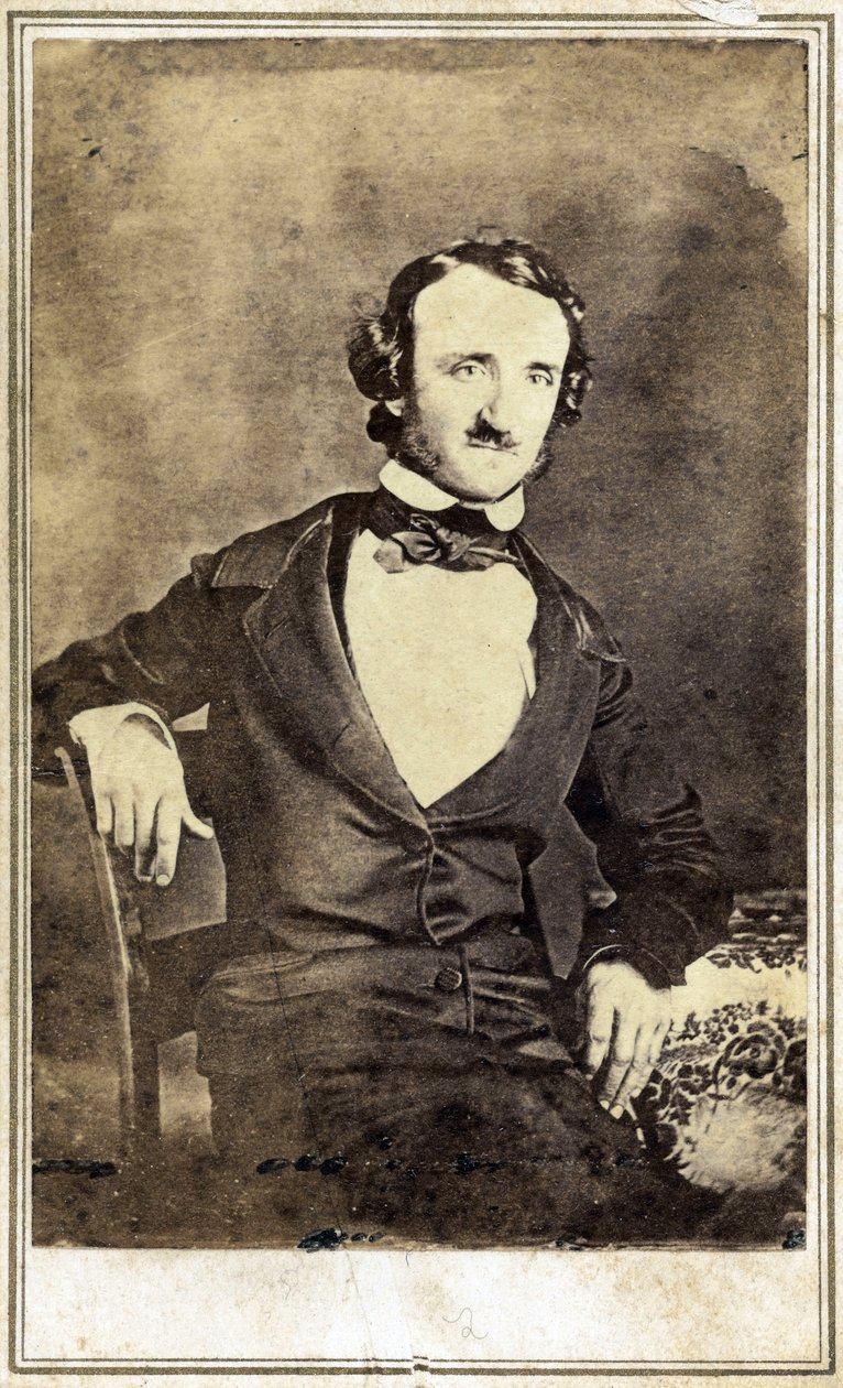 Portrét Edgara Allana Poea (1809-1849), Anonym. Daguerrotypie od Anonymous Anonymous