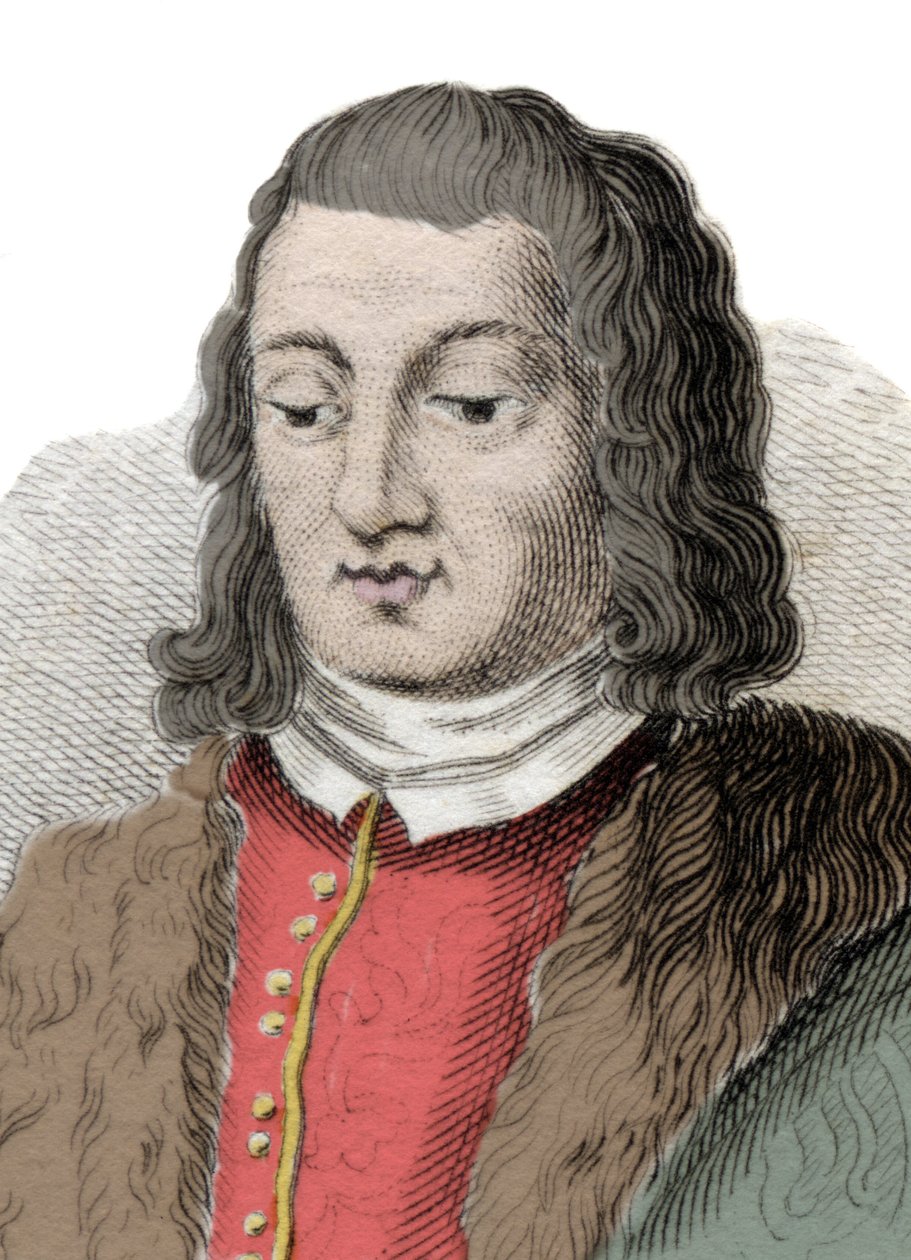 Portrét Ferdinanda II. Aragonského zvaného katolík (1452-1516). Rytina 19. století. milánský od Anonymous Anonymous