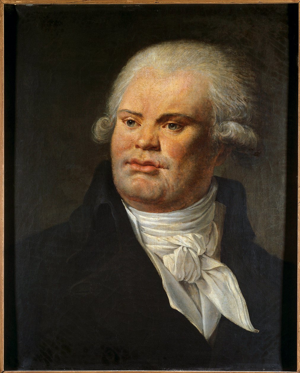 Portrét Georgese Dantona (1759 - 1794), řečníka a politika. Anonymní obraz 18. století. Olej na plátně. Rozměr: 0,61 x 0,49 m. Paříž, Musee Carnavalet. od Anonymous Anonymous