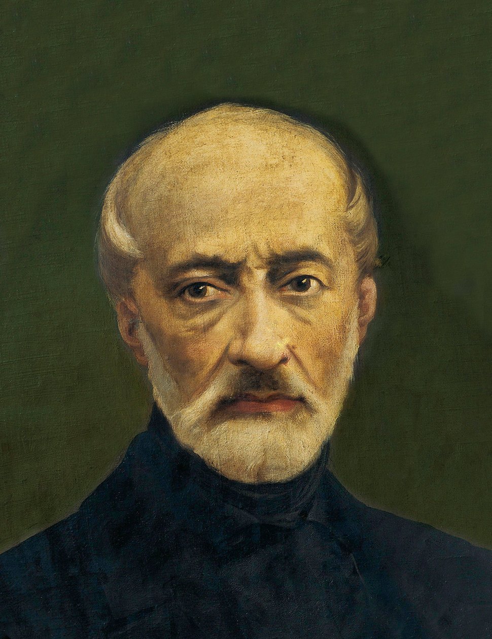 Portrét Giuseppe Mazziniho (1805-1872), italského politika a nacionalisty. Anonymní malování od Anonymous Anonymous