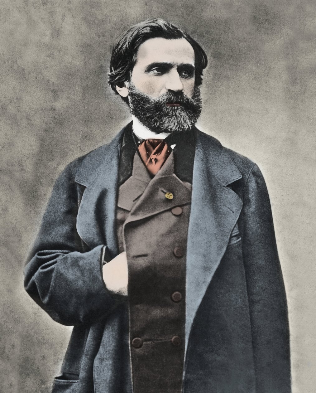 Portrét Giuseppe Verdiho od Anonymous Anonymous