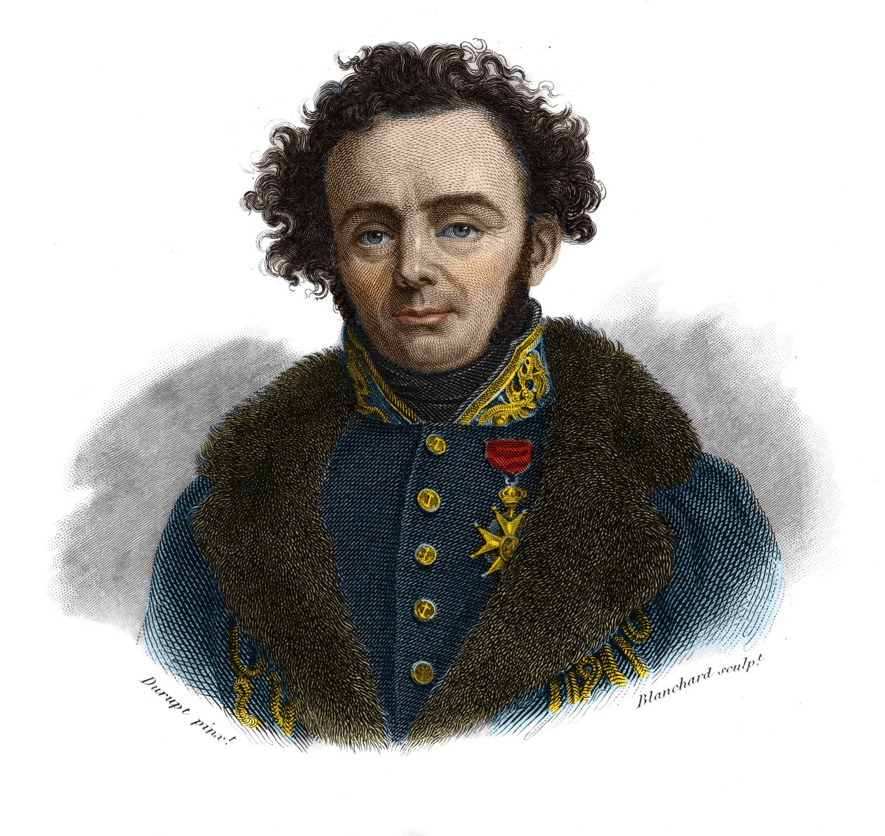 Portrét Josepha Paula Gaimarda, francouzského přírodovědce (1796-1858) v knize „Portréty a dějiny užitečných mužů: muži a ženy všech zemí a za všech podmínek, kteří získali práva na uznání mužů“, kterou vydala a propagovala Společnost M. od Anonymous Anonymous