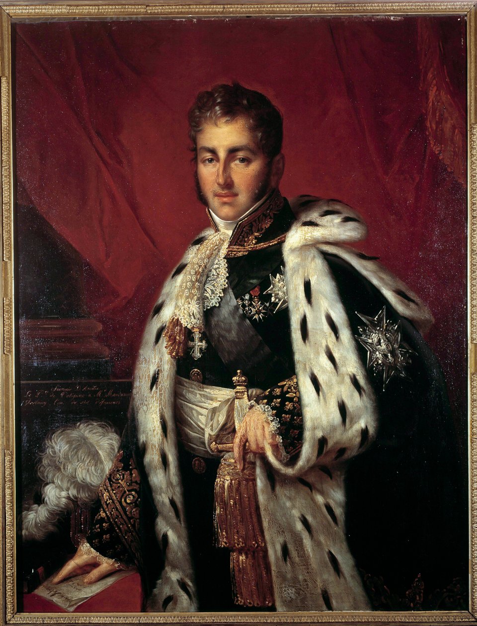 Portrét Julese Augusta Armanda Marie, prince de Polignac (1780-1847) předseda rady Anonymní obraz 19. století. Soukromá sbírka od Anonymous Anonymous