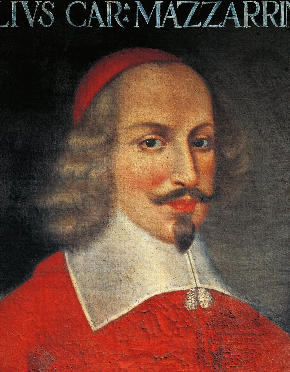 Portrét Julese Mazarina, narozeného Giulio Raimondo Mazzarino (Pescina od Anonymous Anonymous
