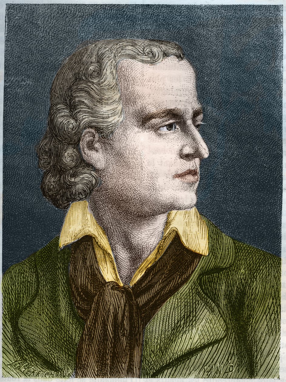 Portrét Louis-Joseph (Louis Joseph) Charlier (1754-1797) francouzský politik. Rytina z roku 1866 v „Histoire de la Revolution francaise““ od Adolphe Thierse. Soukromá sbírka. od Anonymous Anonymous