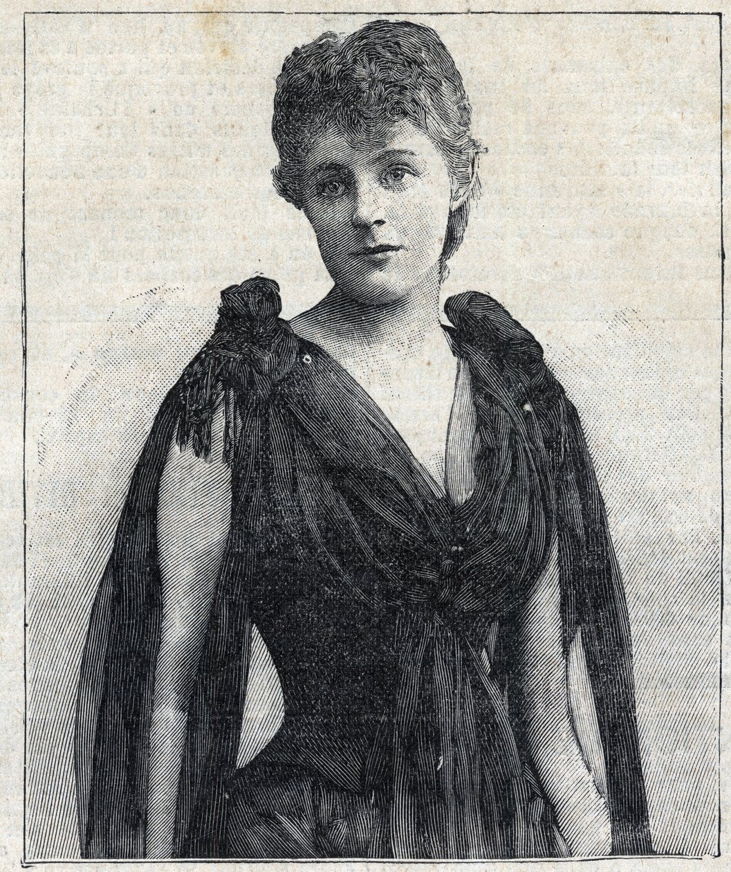 Portrét Maud Gonne od Anonymous Anonymous