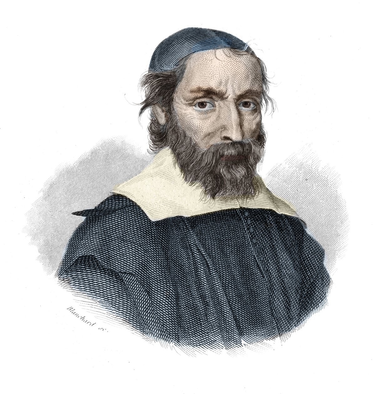 Portrét Nicolase Clauda (Nicolas-Claude) Fabri DE PEIRESC (de Peyresc), astronom od Anonymous Anonymous