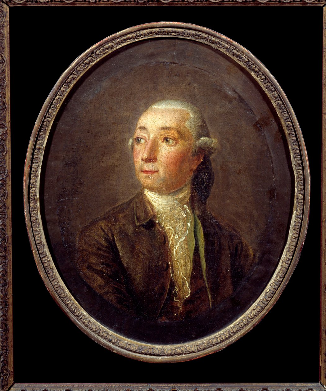 Portrét Restifa de La Bretonne (1734-1806), francouzského spisovatele. Anonymní malování. Soukromá sbírka. od Anonymous Anonymous