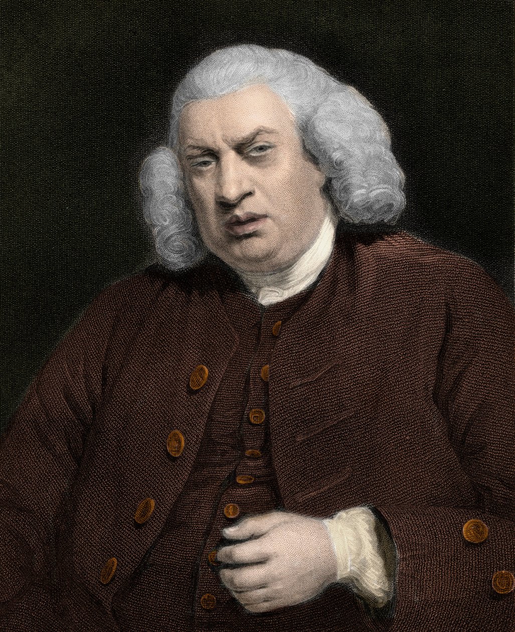 Portrét Samuela Johnsona (1709-1784), anglického spisovatele - Samuela Johnsona od Anonymous Anonymous