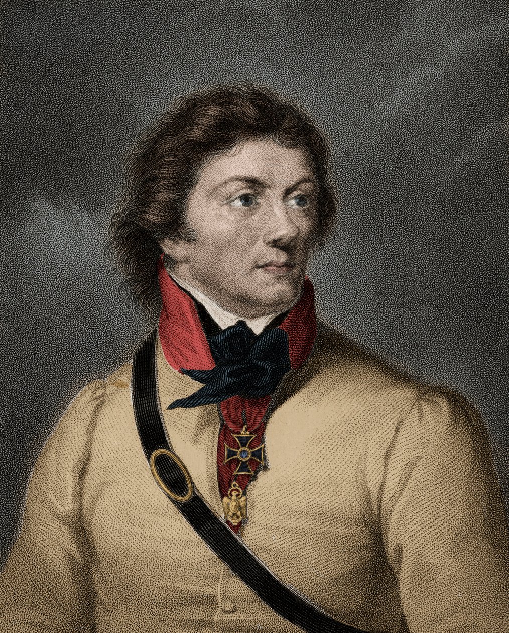 Portrét Tadeáše (Tadeusze) Kosciuszka (Kosciusko) polský voják (1746-1817) od Anonymous Anonymous