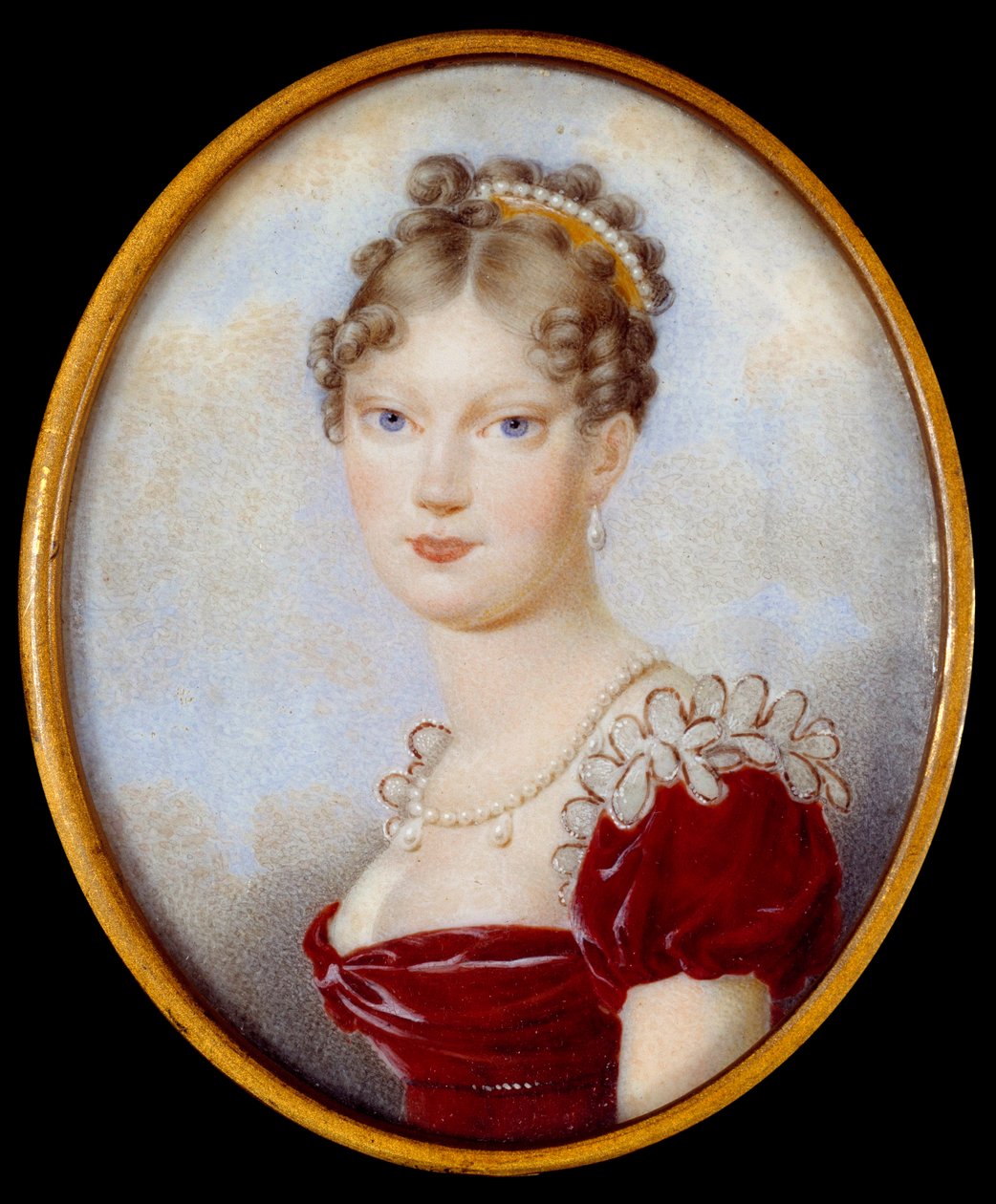 Portrét Impress Marie-Louise (Marie Louise Habsburské Lotrinsko od Anonymous Anonymous