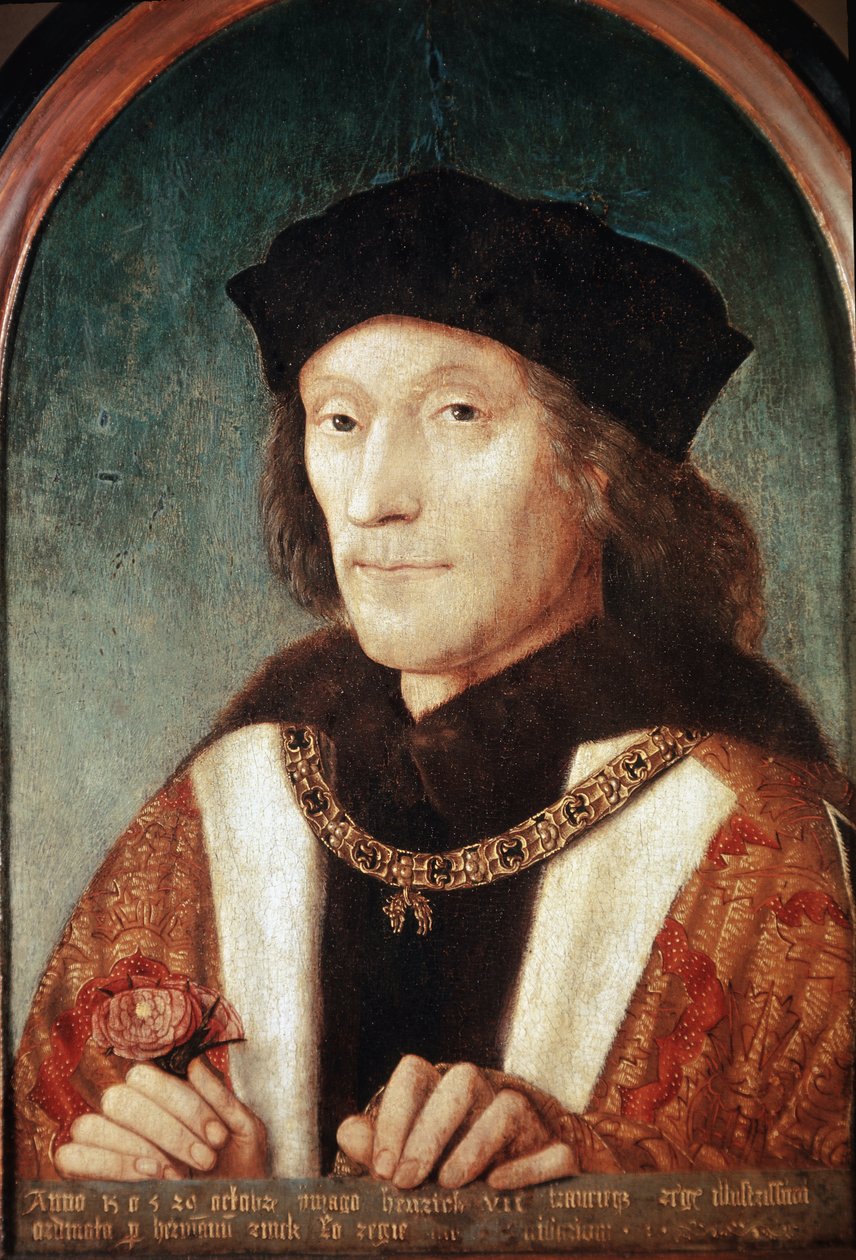 Portrét anglického krále Jindřicha VII. (malba od Anonymous Anonymous