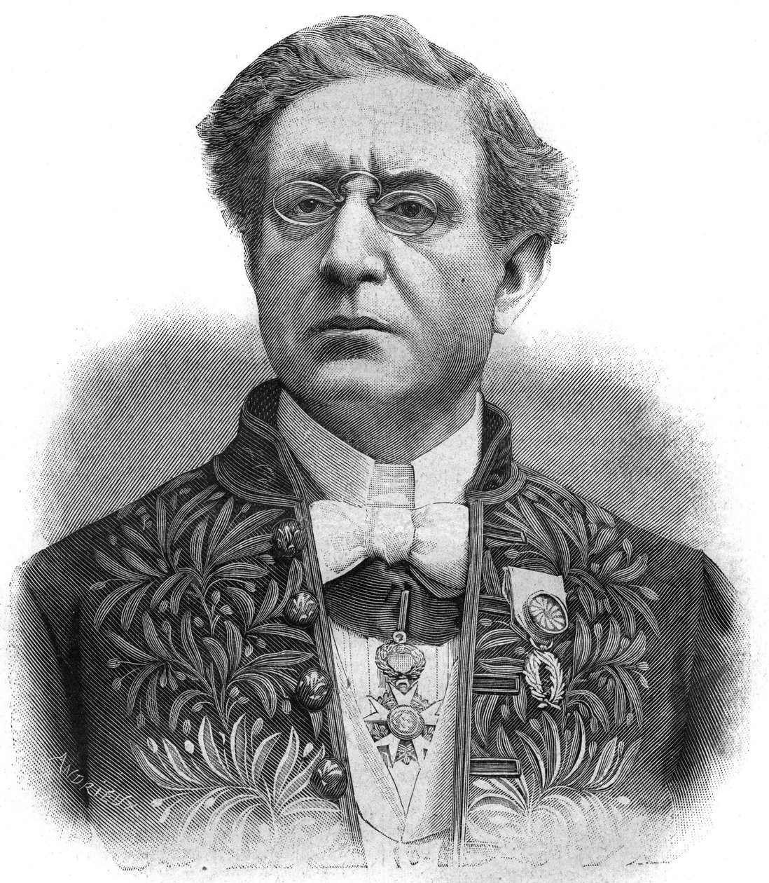 Portrét malíře Jeana Josepha Constanta zvaného Benjamin-Constant (nebo Benjamin Constant od Anonymous Anonymous