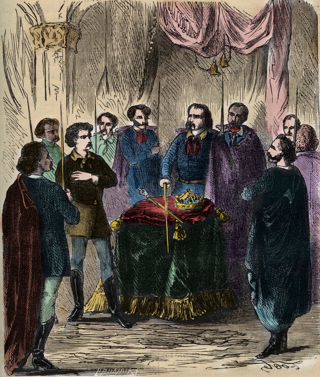 Reception of an Illuminatus (tajná společnost) - Reception d